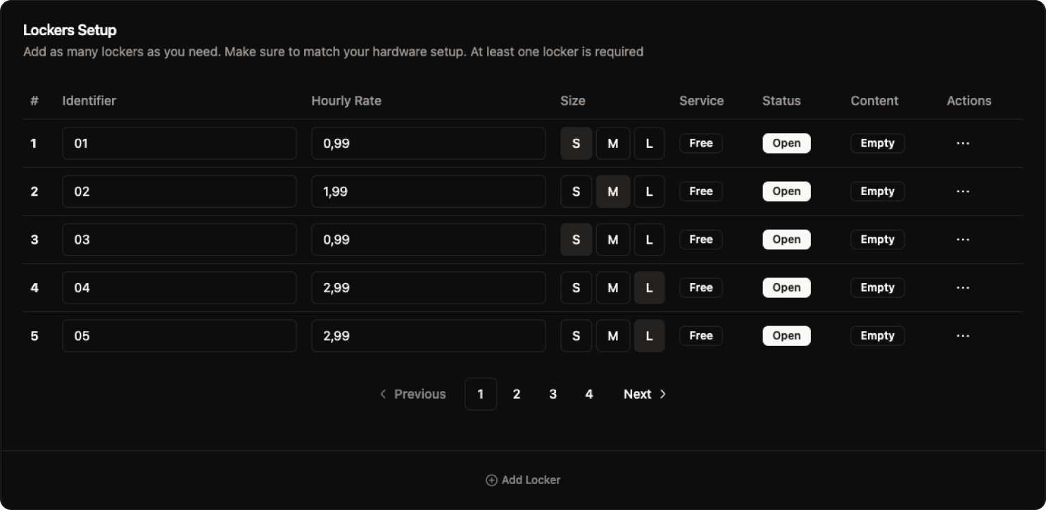 Wall Pricing